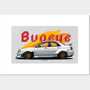 Wrx Sti Bugeye Posters and Art